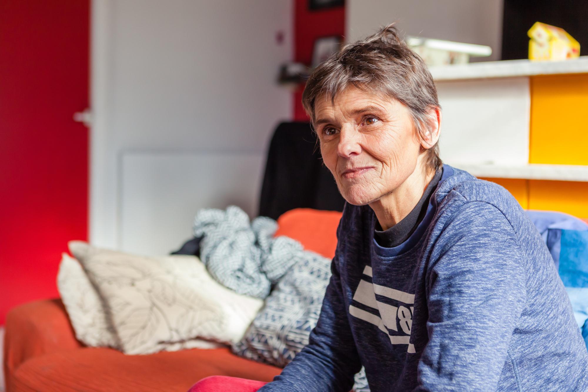 Isabelle, an Airbnb host in Lyon, photographed for her published host story